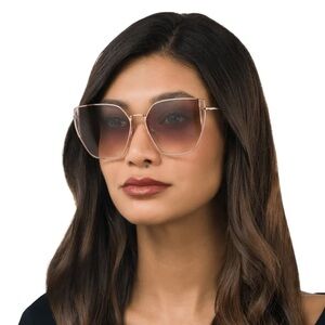 New! Police Brown Gradient Sunglasses SPLL38 08FC, Authentic